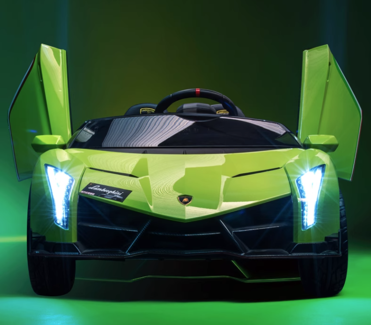 12 Volt Kids Lamborghini Veneno 2 Seats 4x4 Remote Control Car
