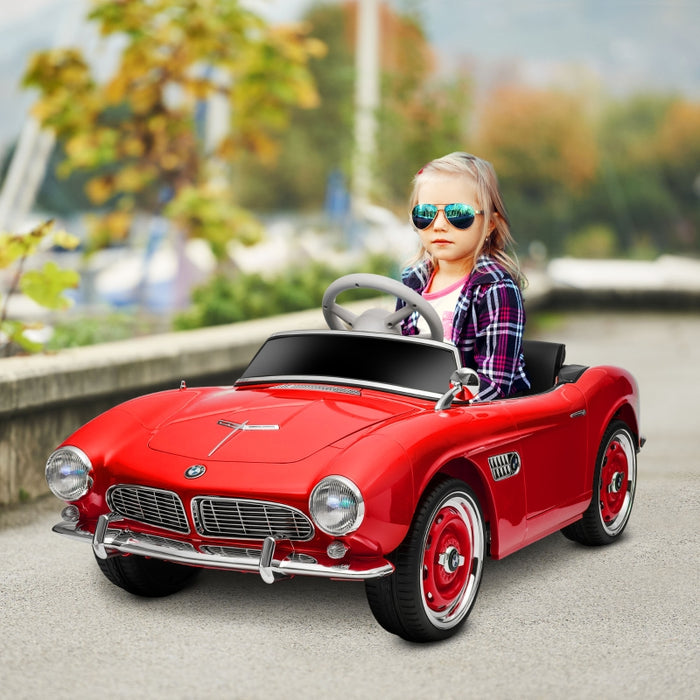 12V Retro BMW 507 Licensed Kids Car 1 Seat Remote Control for Kids  2 TO 4 Years Old