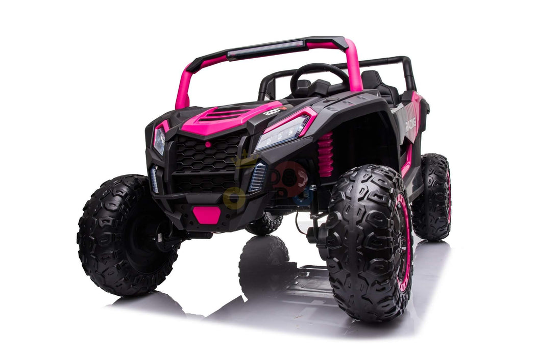 Kids 4x4 Electric 24 Volt Ride On Buggy Car Remote Control 2 Seats Pink Color