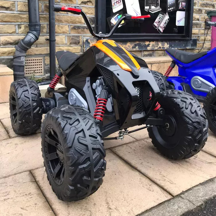 Kids ATV 24V  Sport Utility Edition Ride-on Rubber Wheels & Leather Seat