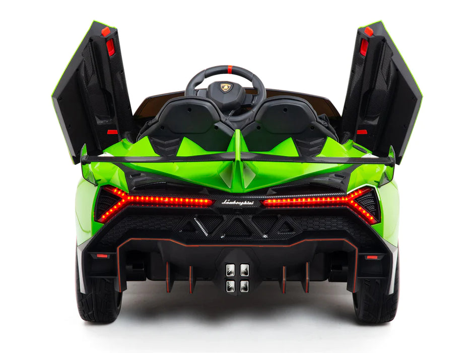 12 Volt Kids Lamborghini Veneno 2 Seats 4x4 Remote Control Car