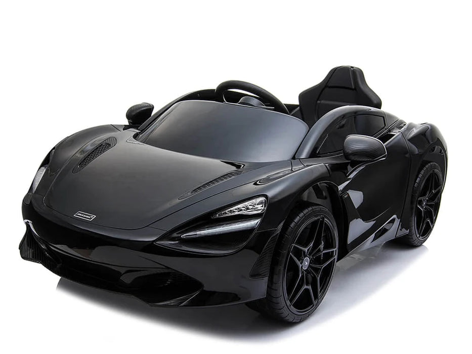12Volt McLaren 720S Kids Electric Ride On Car 1 Seat Remote Control 2- 45 Watts Updated Motors