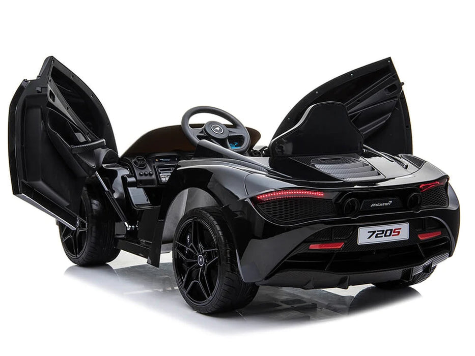 12Volt McLaren 720S Kids Electric Ride On Car 1 Seat Remote Control 2- 45 Watts Updated Motors