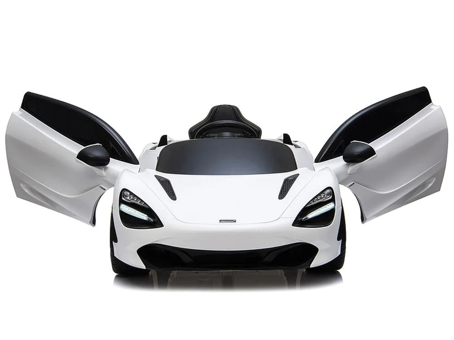 12Volt McLaren 720S 1 Seat Ride On Car 2 Motors EVA Rubber Wheels