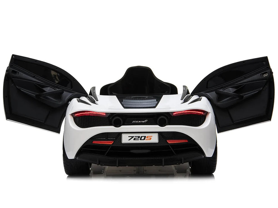 12Volt McLaren 720S 1 Seat Ride On Car 2 Motors EVA Rubber Wheels