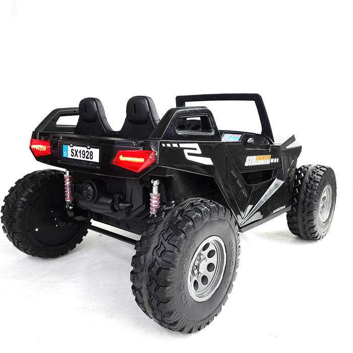 24V 4X4 Electric Ride On OFF-ROAD BUGGY MP4 TV Screen EVA Rubber Wheels Remote Control Car