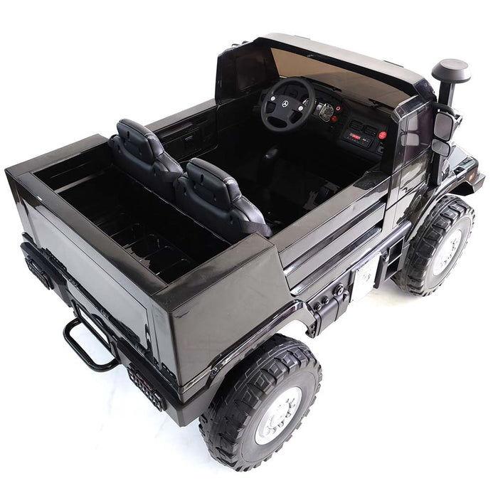 24 Volt Ride On Truck Electric Mercedes Zetros 2 Seats EVA Rubber Wheels 2 Upgraded motors Remote Control