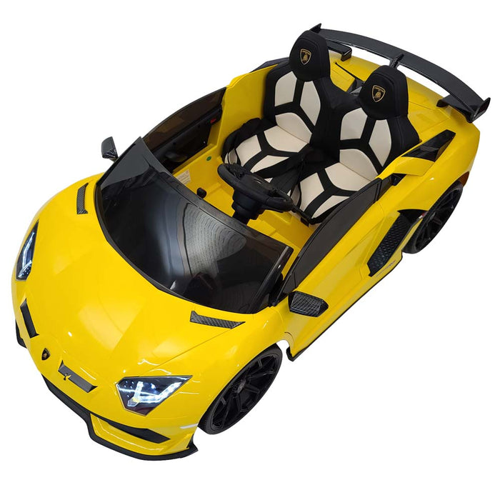 24 Volt Ride On Electric Licensed Lamborghini Aventador DRIFT SuperCar 24 Volt 2 Seats Remote Control