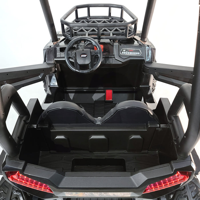 24 Volt Powered Ride On Electric Kids Buggy Ride On Car 2 Leather Seats EVA Rubber Wheels Remote Control
