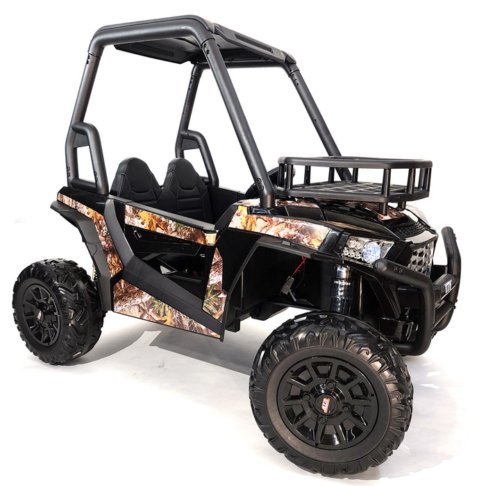 24 Volt Powered Ride On Electric Kids Buggy Ride On Car 2 Leather Seats EVA Rubber Wheels Remote Control