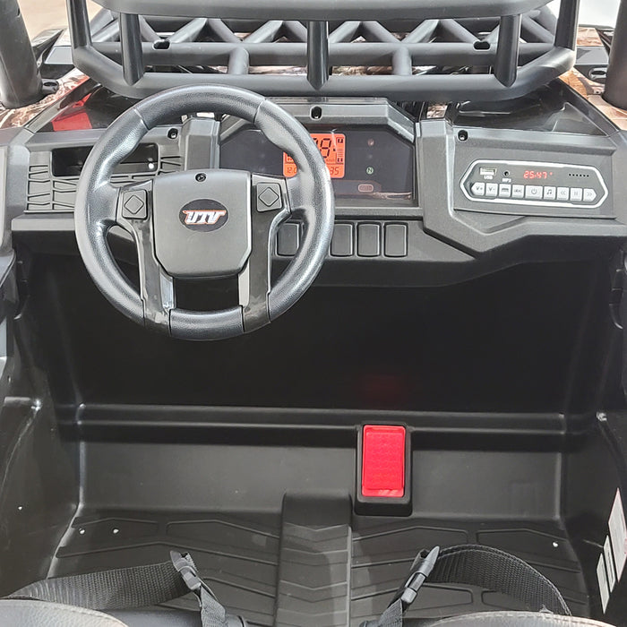 24 Volt Powered Ride On Electric Kids Buggy Ride On Car 2 Leather Seats EVA Rubber Wheels Remote Control