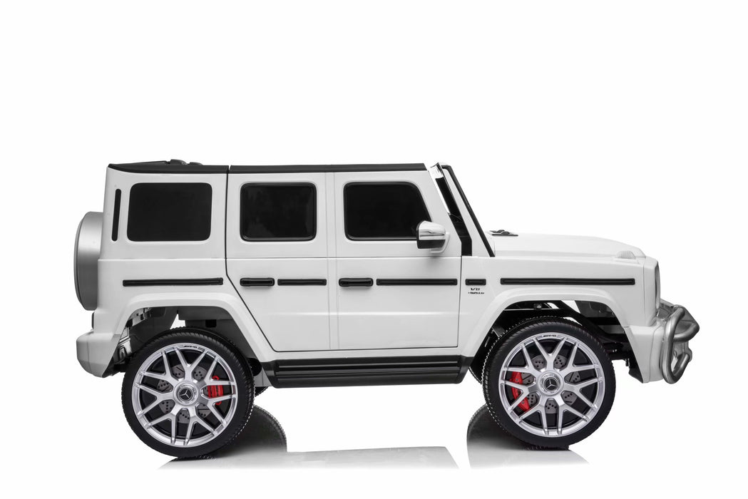 24v Kids Ride On Mercedes AMG Battery Powered  Kids Car 2 Leather Seats EVA Wheels 2.4G Remote Control